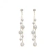 Сережки "Pearl Chains", золото - зображення 5