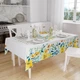 Скатерть кухонная цветная 140*220 cм Golden Laurel , Турция 8828-6 - изображение 1