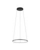 Люстра Nowodvorski 10863 Circolo LED S 1x18W 4000K 600Lm IP20 Чорна (10863) - изображение 1