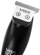 Професійна машинка для стрижки волосся VGR V-099 10W тример для бороди і вусів з насадками 6 шт Т-подібне лезо нержавіюча сталь машинка для окантовки бездротова тример для барбершопу та дому - изображение 3