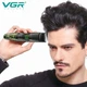 Аккумуляторная машинка триммер для стрижки волос бороды и тела USB VGR V-053 PRO Камуфляж - изображение 8