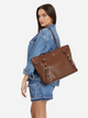 Сумка шопер жіноча Guess Levia HWBS8501230-CHO Коричнева (800070326033) - зображення 2