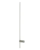 Бра, настінний світильник Nowodvorski 11381 Saber LED L 1x16W 3000K 540Lm IP20 Silk Olive (11381) - изображение 5