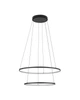 Люстра Nowodvorski 10864 Circolo LED 2x35W 4000K 1300Lm IP20 Чорна (10864) - изображение 1