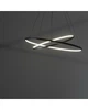Люстра Nowodvorski 10814 Circolo LED 2x35W 3000K 1200Lm IP20 Чорна (10814) - зображення 3