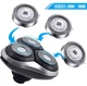 Набор сменных головок (3 шт.) для электробритв Philips SH30/50/52 серии 1000, 2000, 3000, 5000 - изображение 1