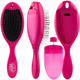 Szczotka do włosów Wet Brush 2-in-1 Treatment do rozczesywania kołtunów Różowa (736658585308) - obraz 1