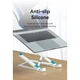 Підставка для ноутбука Vention Laptop X-type Stand ABS White (KDNW0) - изображение 6