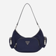 Сумка жіноча середня Guess Eco Gemma HWEYG839517-NAV Темно-синя (800070316719) - зображення 1