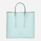 Сумка шопер жіноча з натуральної шкіри Guess Lady Luxe HWLLUXL1304-SKY Темно-синя (800070311340) - зображення 1
