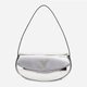 Сумка багет женская маленькая Guess Arnela HWMY9496780-SIL Серебристая (800070334885) - изображение 1