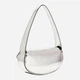 Сумка багет женская маленькая Guess Arnela HWMY9496780-SIL Серебристая (800070334885) - изображение 2