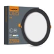 LED світильник Back вбудований круглий Videx 20W 5000K Black VL-DLBR-205B 27868 - зображення 1