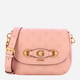 Сумка крос-боді через плече жіноча маленька Guess Izzy Peony HWPD9209200-ARI Рожева (800070316794) - зображення 1
