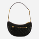 Сумка хобо жіноча маленька Guess Giully HWQA8748120-BLA Чорна (800070316722) - зображення 2