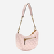 Сумка хобо жіноча маленька Guess Giully HWQI8748120-LTR Рожева (800070316653) - зображення 2