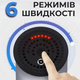 Массажер перкуссионный для тела вибро GTM FasGun Plus Беспроводной 4 насадки для спины ног поясницы рук Blue (48282IM) - изображение 4