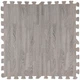 М'яка підлога пазл модульне підлогове покриття Sticker Wall сіре дерево 600x600x10мм килимок SW-00000209 - зображення 7