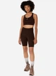 Спортивный топ женский ASICS Road Compression Bra 2012C995-200 M Коричневый (4570158321952) - изображение 3