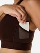 Спортивный топ женский ASICS Road Compression Bra 2012C995-200 M Коричневый (4570158321952) - изображение 7