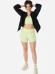 Спортивный топ женский ASICS Road Combination Bra 2012C996-750 80C Желтый (4570158324113) - изображение 3