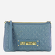 Torebka crossbody damska mała Love Moschino Borsa Quilted JC4013PP1FLA0707 Ciemnogranatowa (800070301991) - obraz 1
