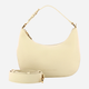 Сумка хобо жіноча середня Love Moschino Borsa JC4018PP1LLT0110 Молочна (800070326583) - зображення 3