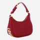 Сумка хобо жіноча маленька Love Moschino Borsa JC4019PP1LLT0552 Червона (800070326582) - зображення 4