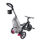 Велосипед дитячий триколісний Globber Explorer Trike 4 в1 Deluxe Play чорно-сірий (636-120) - зображення 5