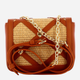 Torebka crossbody damska mała Love Moschino Borsa Raffia JC4310PP0IKO110A Brązowa (800070318018) - obraz 2