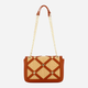 Torebka crossbody damska mała Love Moschino Borsa Raffia JC4313PP0IKO110A Brązowa (800070318019) - obraz 2