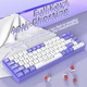 Клавиатура проводная Ajazz Ak680 Purple USB Механическая, Красные переключатели HOT SWAP - изображение 3