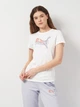 Футболка хлопковая женская Puma Ess Logo Lab Tee 68499102 XS White (4067983687884) - изображение 1