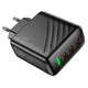 Зарядное устройство Hoco USB/3хType-C 67W PD/QC Black (CS27A _Black) - изображение 2