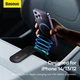 Автомобильный держатель для телефона Baseus C02 Pro Series Magnetic Wireless Charging Car с беспроводной зарядкой 15W для крепления на панель/торпедо (C40156000111-00) Black - изображение 11