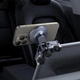 Автомобільний тримач для телефону Baseus MaxView Magnetic Car Mount for In-Vehicle Infotainment Screen на автомобільний дисплей (C40180701813-00) Grey - зображення 6