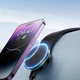 Автомобильный держатель для телефона Baseus C02 Pro Series Magnetic Wireless Charging Car с беспроводной зарядкой 15W для крепления на панель/торпедо (C40156000111-00) Black - изображение 14