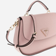 Сумка жіноча середня Guess Eco Jazlynn HWEZG952320-ROS Рожева (800070334882) - зображення 3