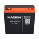 Акумулятор тяговий MAXION MXBT-6-DZF-24 (12V, 24Ah, -/+) - зображення 2
