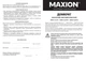 Домкрат механический MAXION ромбовидный MXAC-SJ 1,5 тонны Высота подъема 105-350 mm - изображение 6