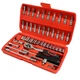 Набор инструментов 1/4", 46 единиц, Cr-V, MAXION MXTL- PC46 - изображение 3