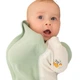 Євро пелюшка для малюків унісекс Trendy Tot 301-00081 молочний + м'ятний 62 см (3 мiс.) - изображение 4