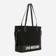 Сумка шопер жіноча Love Moschino Borsa JC4250PP0IKE100A Чорна (800070318012) - зображення 3