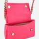 Сумка крос-боді через плече жіноча середня Guess Etel HWWW9219210-WAT Рожева (800070316775) - зображення 4