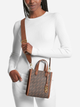 Torebka crossbody damska mała Michael Kors Gigixs 32H3G3GC4B-227 Brązowa (800070314656) - obraz 2