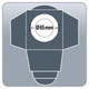 Einhell Мішки для пилососу, паперові, 25л, 5шт - изображение 3