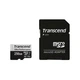 Карта пам'яті Transcend microSD 256GB C10 UHS-I U3 A2 R160/W125MB/s + SD - изображение 3