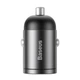 Автомобільний зарядний пристрій Baseus Tiny Star Mini Quick Charge Car Charger USB Port 30W Gray (VCHX-A0G) - изображение 6