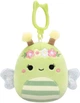 Мягкая игрушка на клипсе Squishmallows Пчелка Сибил 9 см (6900007512428) - изображение 1