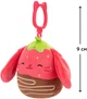 Мягкая игрушка на клипсе Squishmallows Кролик Гунда 9 см (6900007512466) - изображение 2
